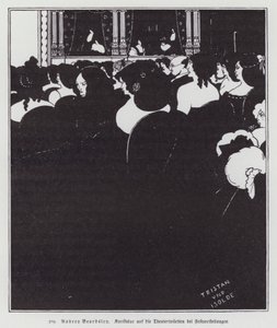 Los wagnerianos, 1894 de Aubrey Beardsley